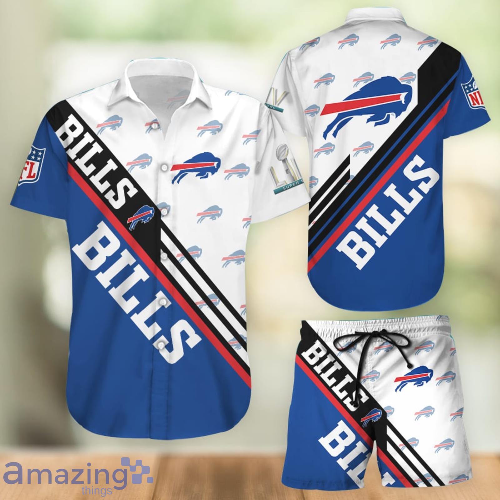 Buffalo Bills  Aloha Combo Hawaiian Shirt And Shorts Gift For Summer Vacation Product Photo 1