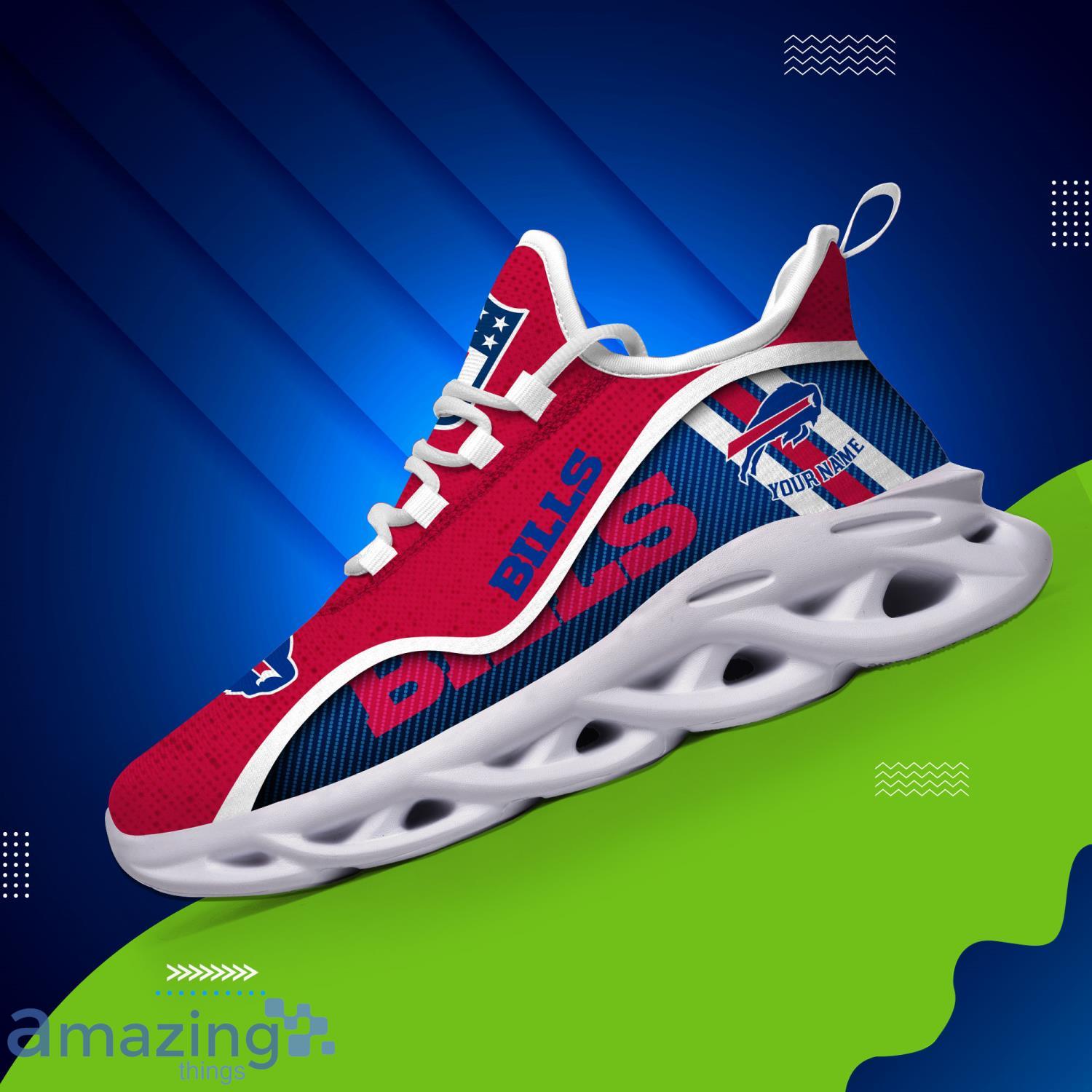 Buffalo Bills NFL Max Soul Shoes Custom Name For Men Women - Freedomdesign