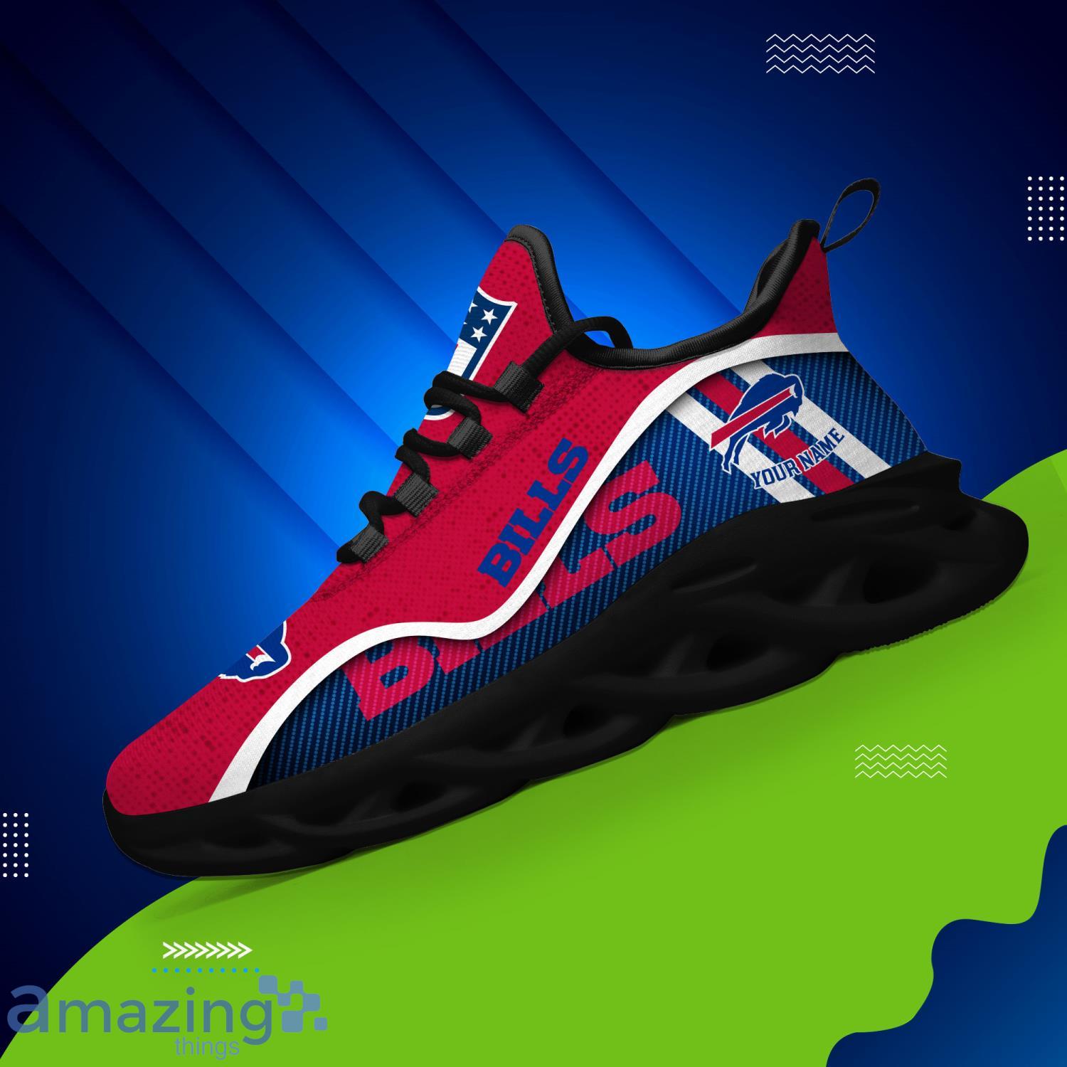 Buffalo Bills NFL Max Soul Shoes Custom Name For Men Women - Freedomdesign