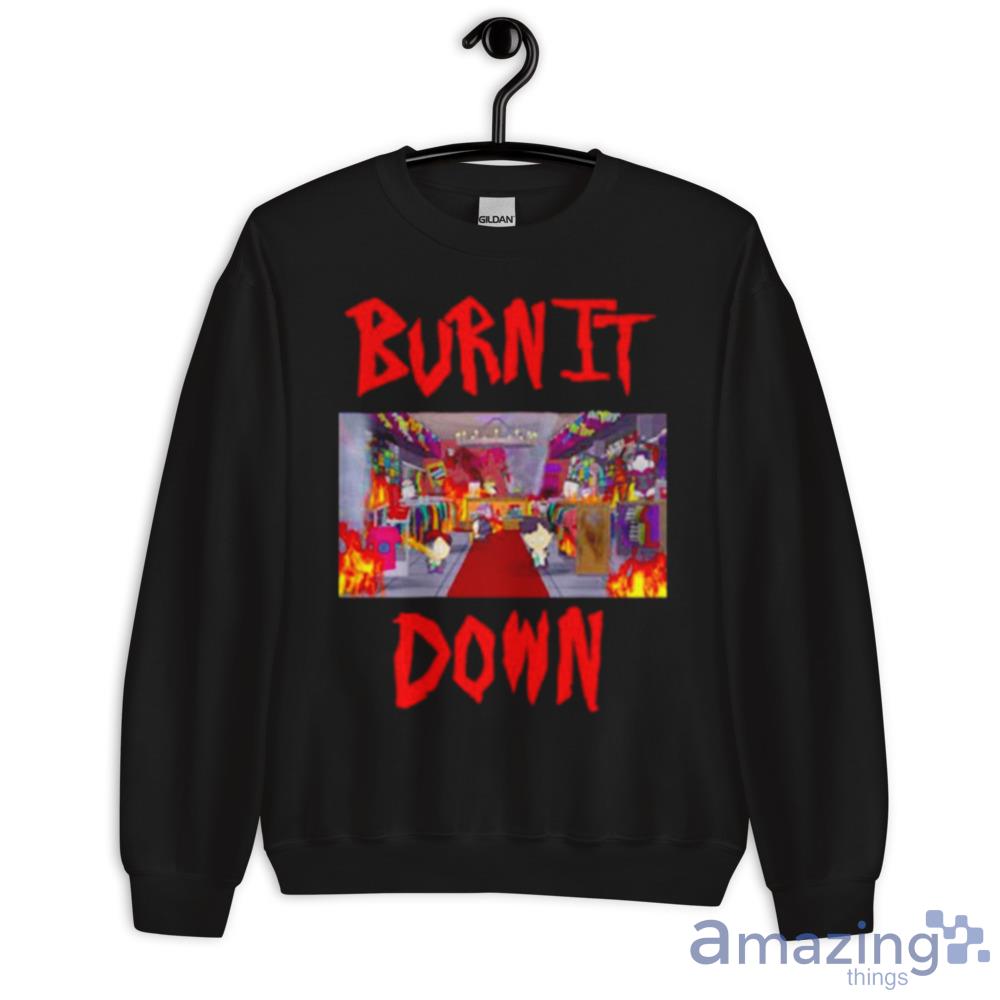 Burn It Down South Park Goth Kids Shirt