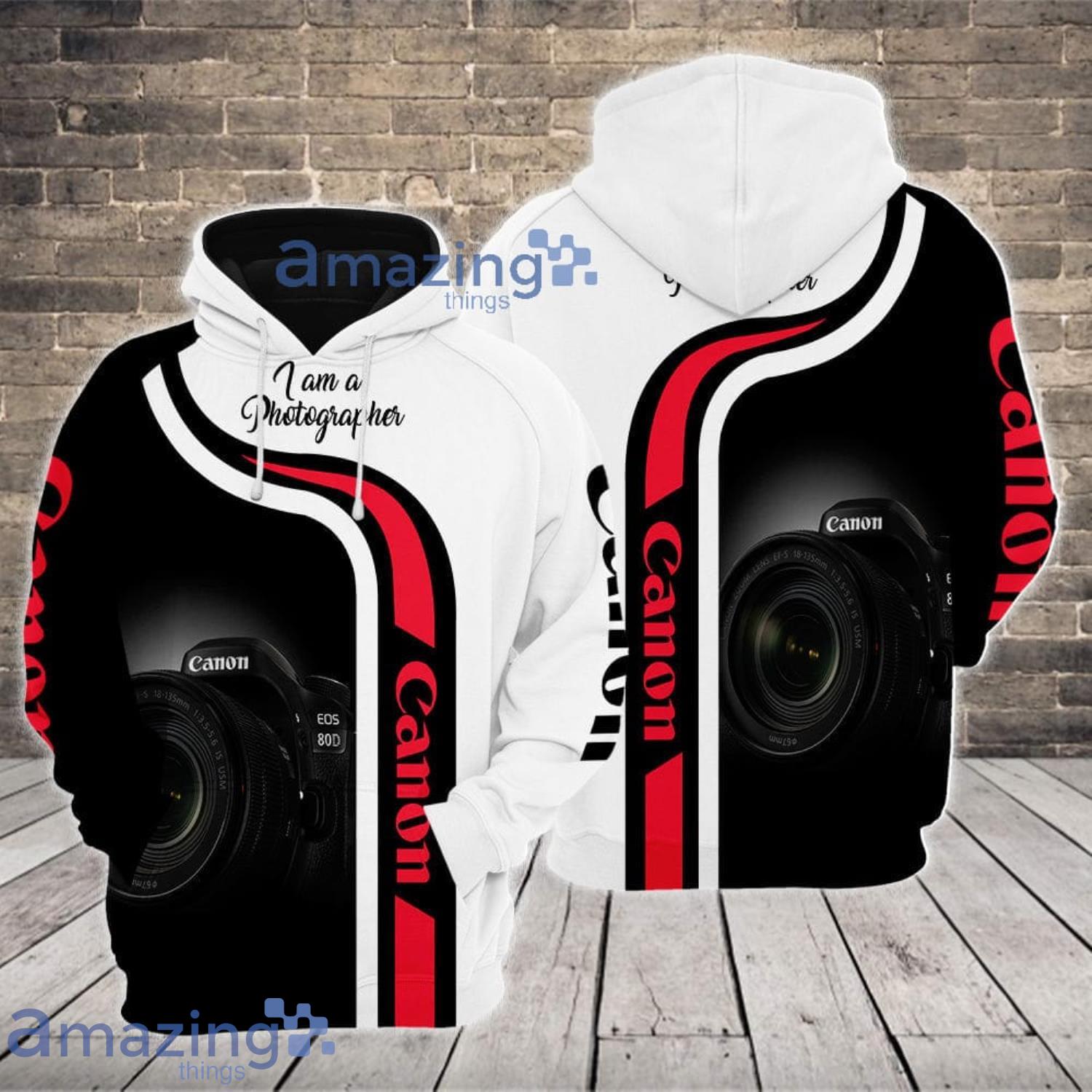 Canon I Am A Photographer All Over Printed Men And Women 3D All Over Print Hoodie For Fans Product Photo 1