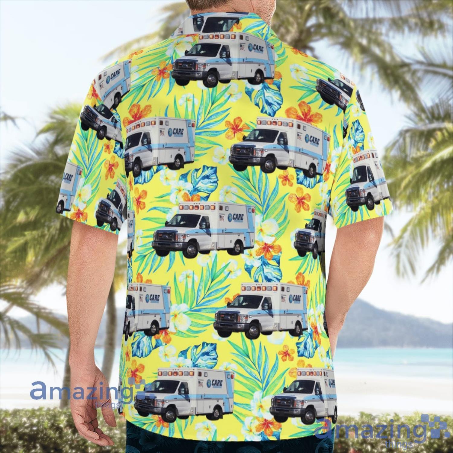 Care Ambulance Service California Aloha Hawaiian Shirt Summer Gift image Care Ambulance Service California Aloha Hawaiian Shirt Summer Gift Product Photo 4