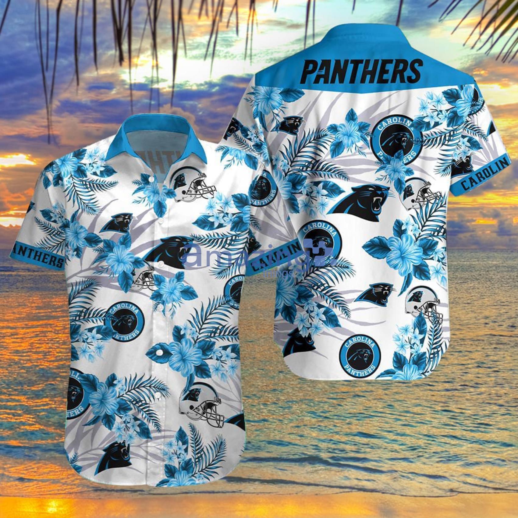 Carolina Panthers Aloha Hawaiian Shirt Summer Gift