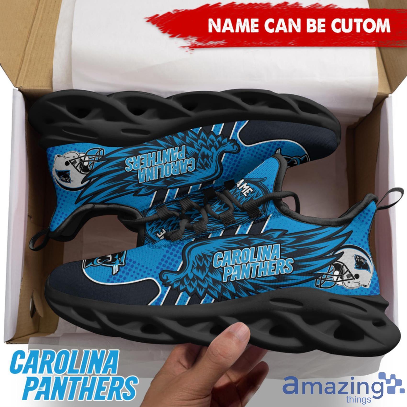 Custom Name NFL Pittsburgh Steelers Style Logo Caro Max Soul Shoes