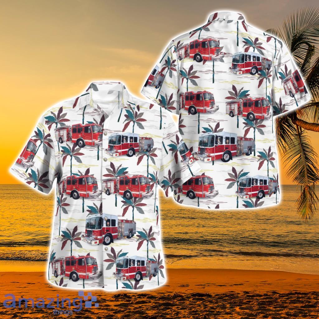 Catoosa County Fire Department, Fort Oglethorpe, Georgia Hawaiian Shirt - Catoosa County Fire Department, Fort Oglethorpe, Georgia Hawaiian Shirt
