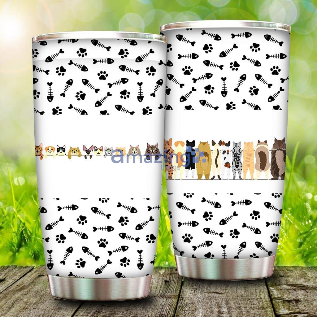 Cats And Their Backs Tumbler - Cats And Their Backs Tumbler