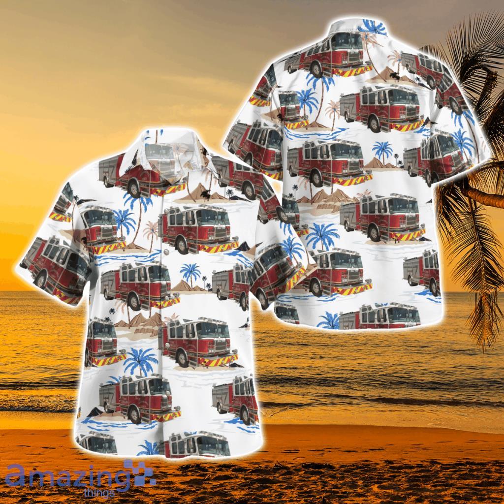 Central Bell Fire & Rescue, Nolanville, Texas Hawaiian Shirt - Central Bell Fire & Rescue, Nolanville, Texas Hawaiian Shirt