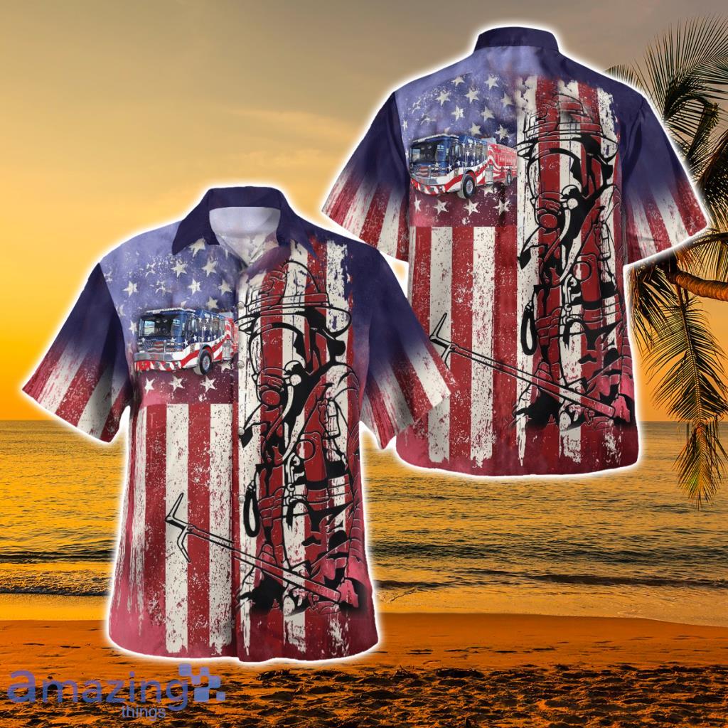  Central County Fire & Rescue, Missouri Hawaiian Shirt -  Central County Fire & Rescue, Missouri Hawaiian Shirt