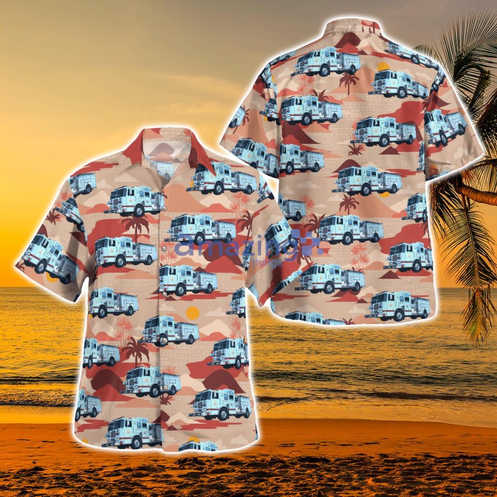 Cheltenham, Pennsylvania, Cheltenham Fire Company Hawaiian Shirt - Cheltenham, Pennsylvania, Cheltenham Fire Company Hawaiian Shirt