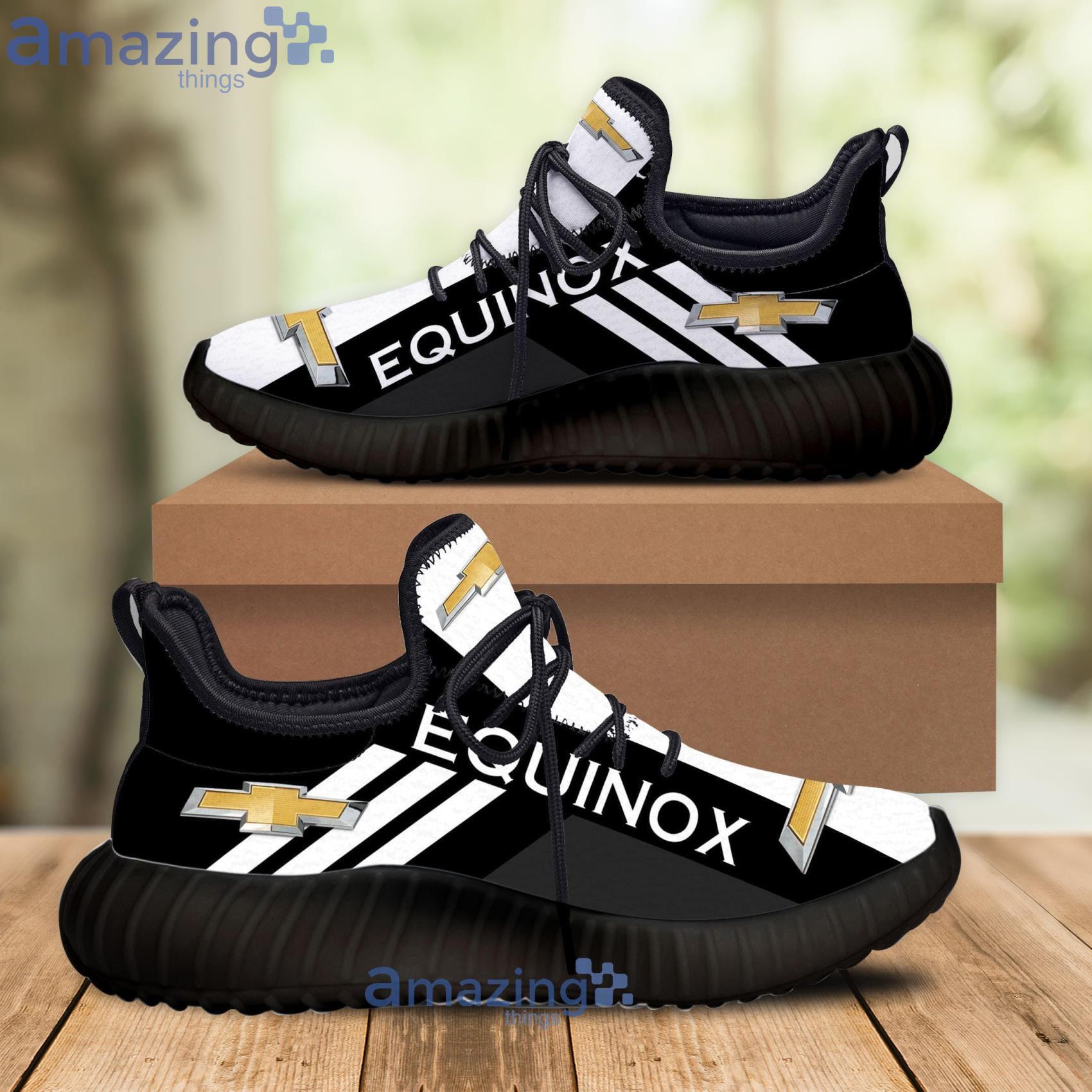 Chevrolet Equinox Running Walking Sneakers Men And Women Reze Shoes White Striped Product Photo 1