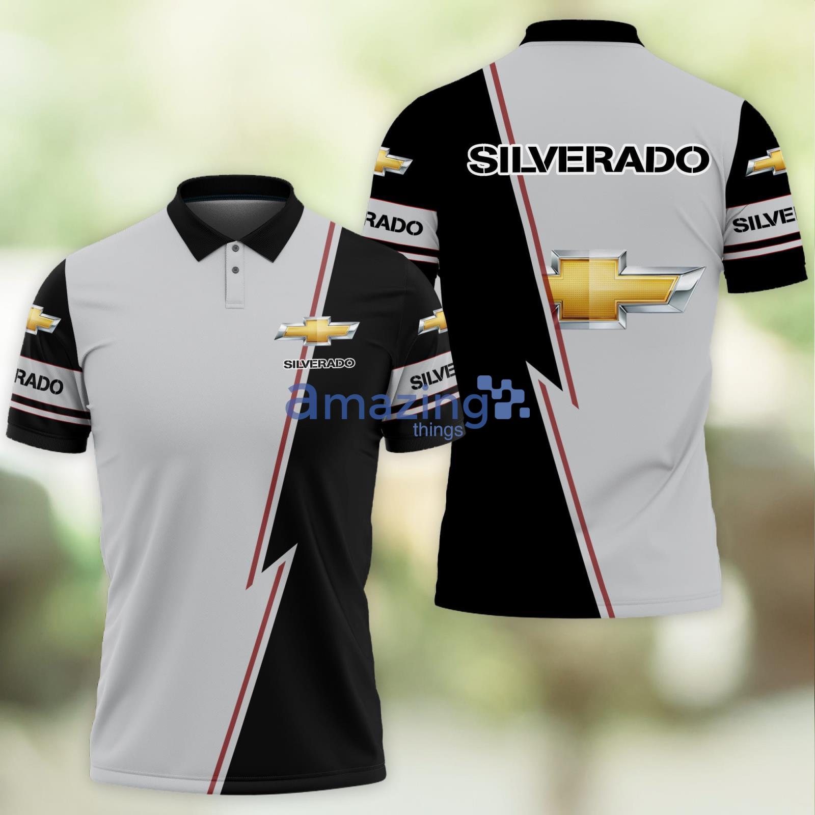 Chevrolet Silverado Gift For Fans Ver 3 Polo Shirt Sport Gift For Fans Black Grey Product Photo 1 Chevrolet Silverado Gift For Fans Ver 3 Polo Shirt Sport Gift For Fans Black Grey Product Photo 1