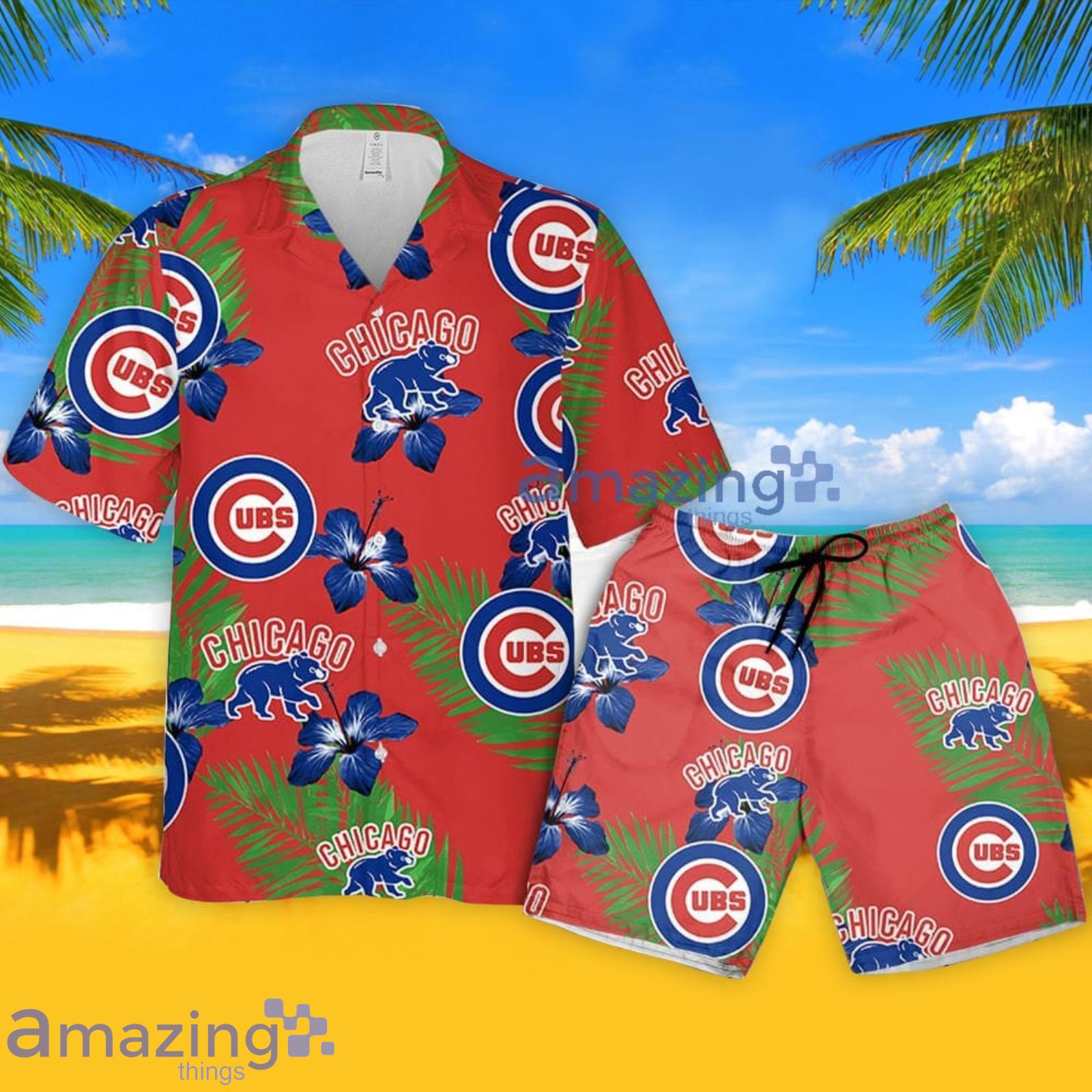 Cubs Hawaiian Shirt Hibiscus Flower Pattern Chicago Cubs Gift -  Personalized Gifts: Family, Sports, Occasions, Trending