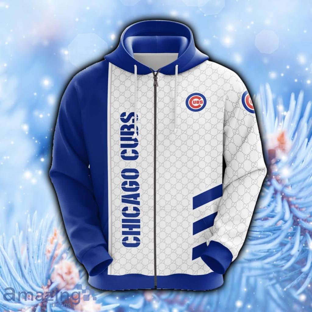 MLB Chicago Cubs Blue Hoodie, Zip Hoodie 3D All Over Print