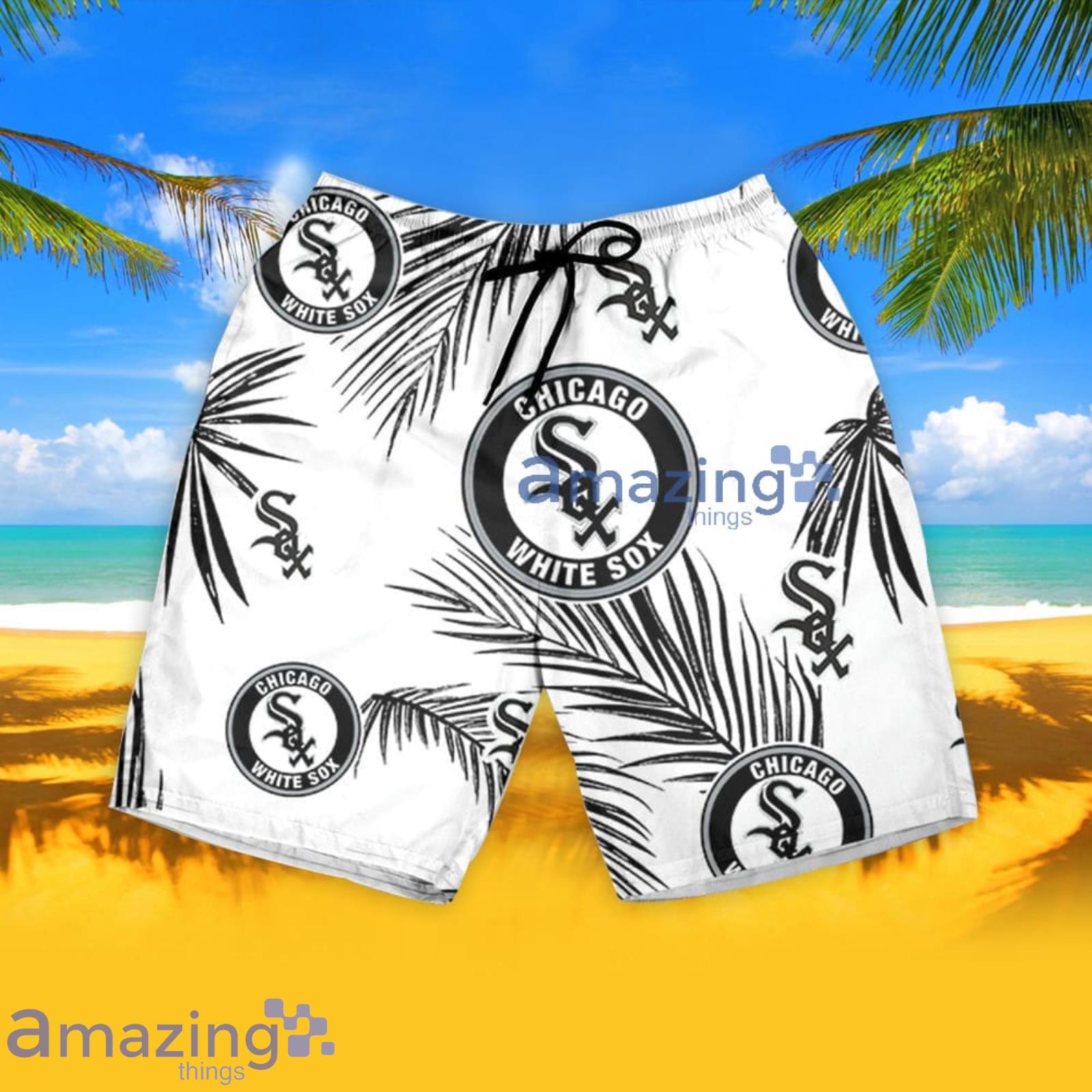 White Sox Chicago Hawaiian Shirt Beach Shorts