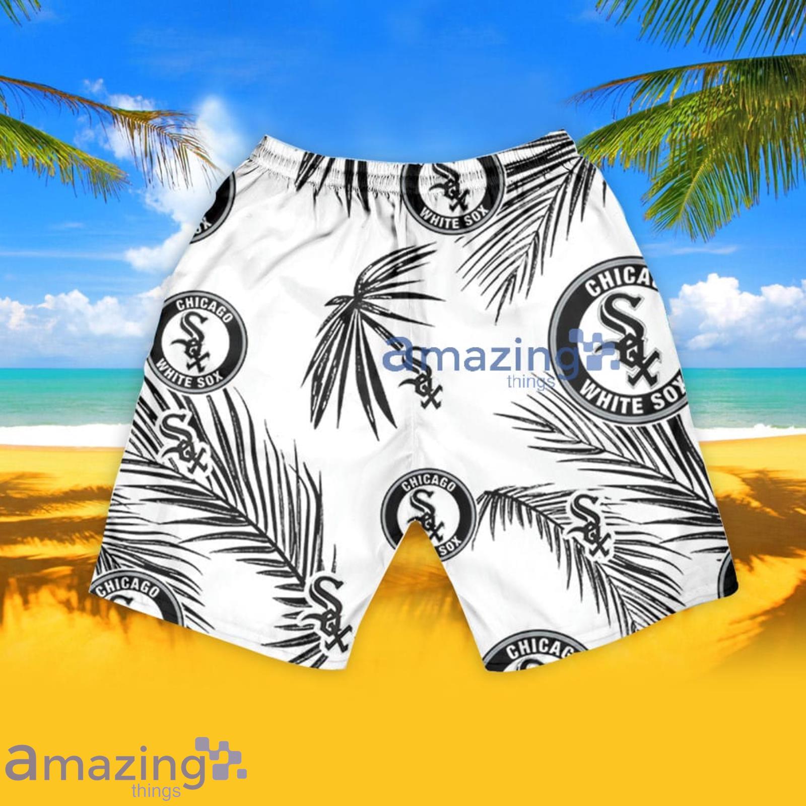 White Sox Chicago Hawaiian Shirt Beach Shorts