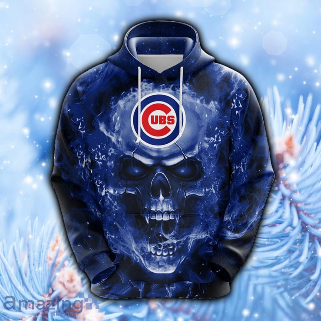 Chicago White Sox Skull Funny Blue Hoodie, Zip Hoodie 3D All Over Print