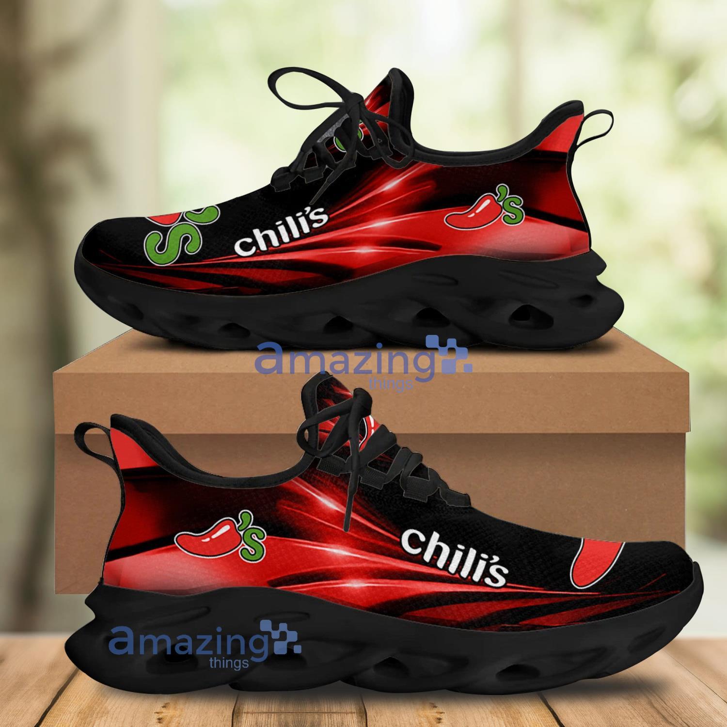 Chili's Lover Max Soul Shoes Running Sneakers For Men And Women Sport Shoes image Chili's Lover Max Soul Shoes Running Sneakers For Men And Women Sport Shoes Product Photo 1