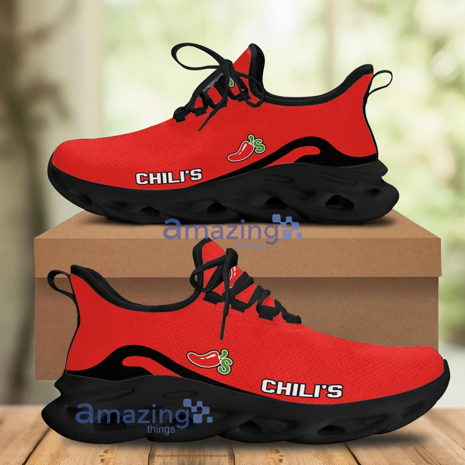 Chili's Sneakers Shoes Red Max Soul Shoes For Men And Women image Chili's Sneakers Shoes Red Max Soul Shoes For Men And Women Product Photo 1