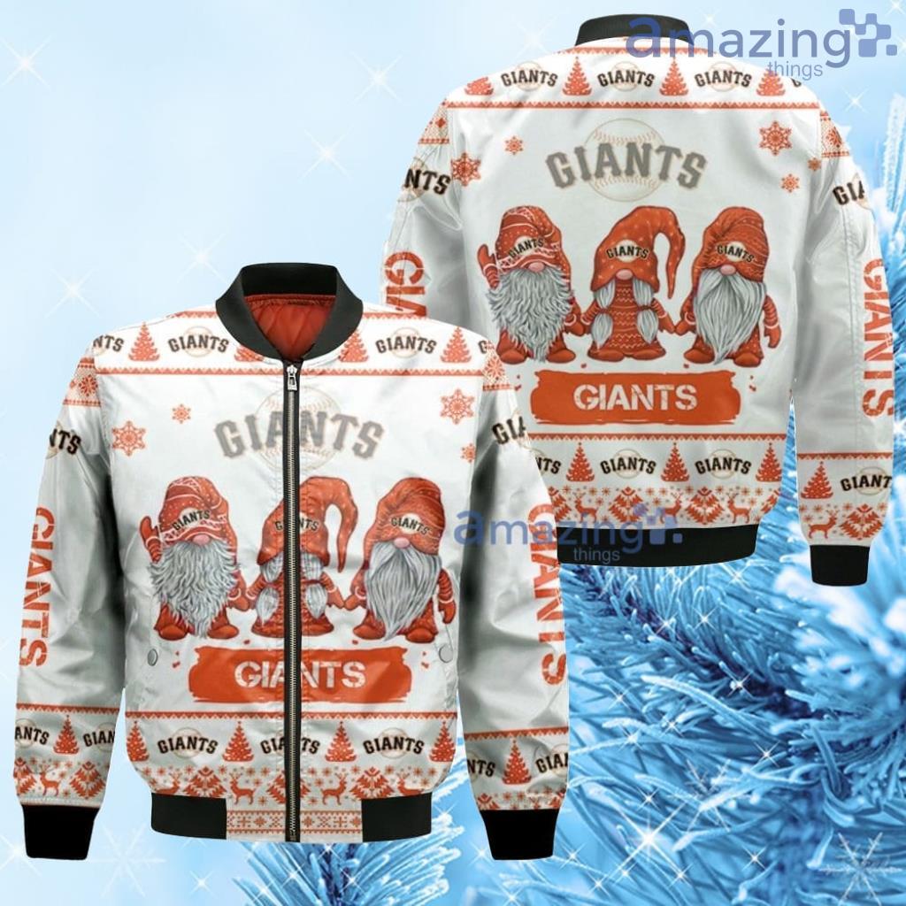 Christmas Gnomes San Francisco Giants Christmas 3D Bomber - Christmas Gnomes San Francisco Giants Christmas 3D Bomber Christmas Gnomes San Francisco Giants Christmas 3D Bomber - Christmas Gnomes San Francisco Giants Christmas 3D Bomber