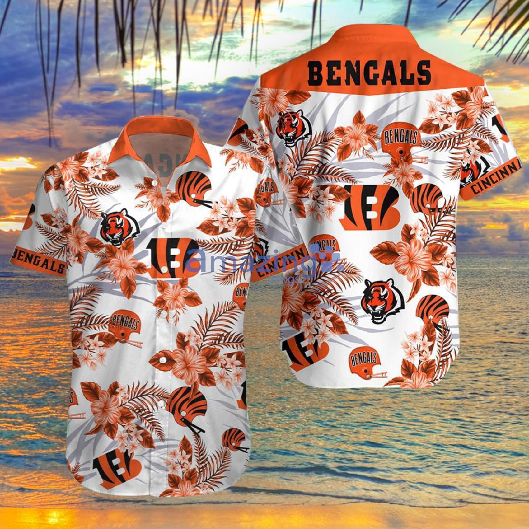 Bengals on sale hawaiian shirt