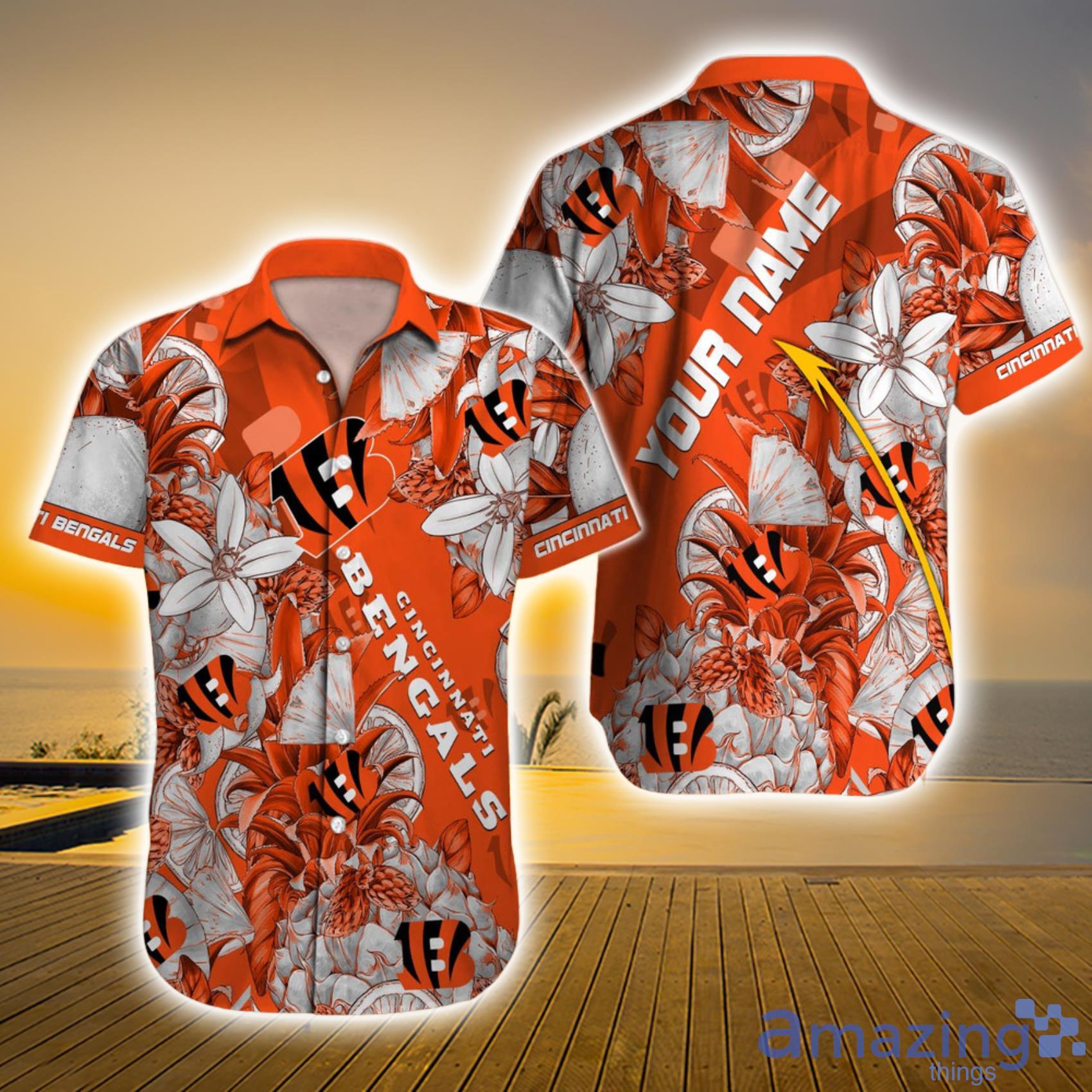 NFL Cincinnati Bengals Tropical Hawaiian Shirt For Men And Women