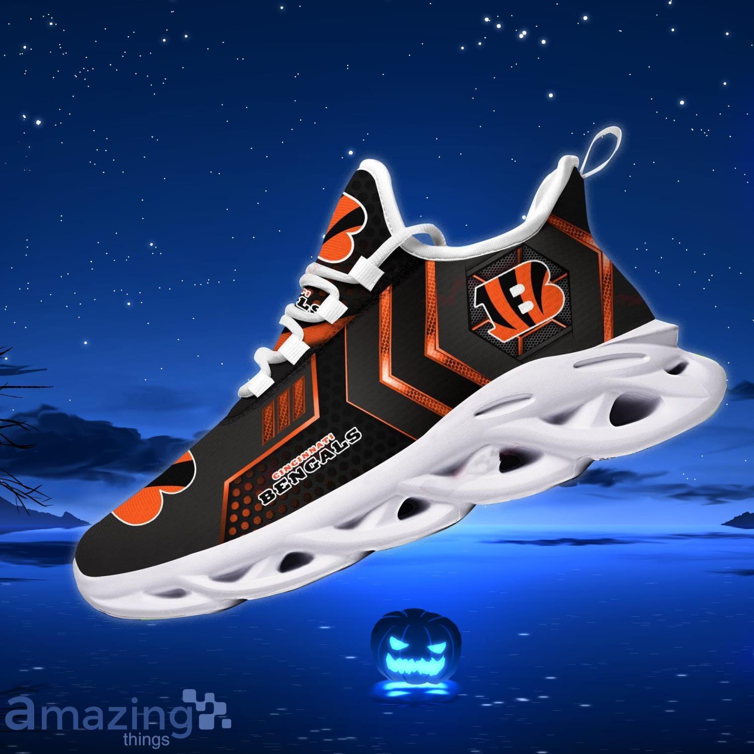 Cincinnati Bengals NFL Men And Women Running Sneakers Ultra Max