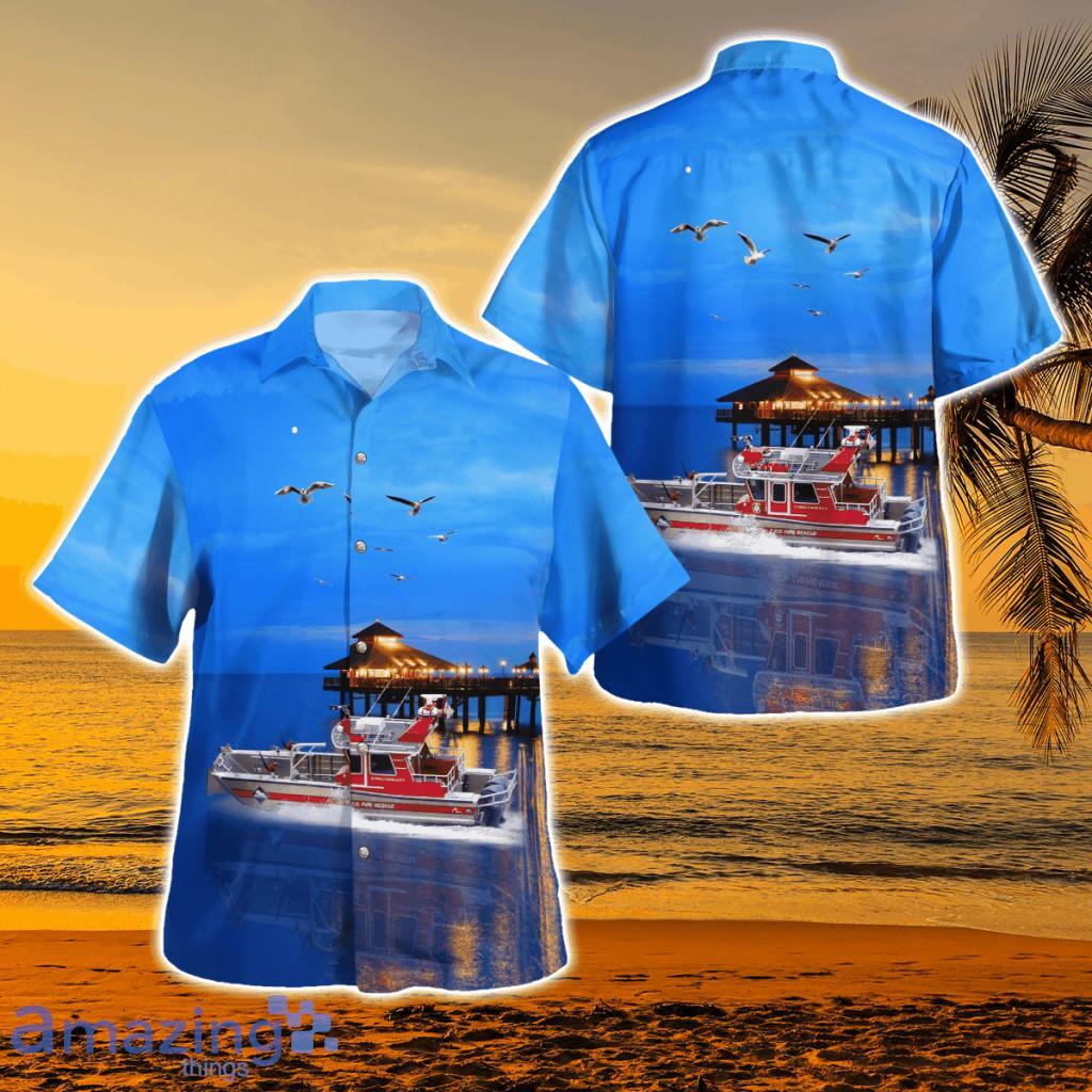 Cincinnati Fire Department Fireboat, Ohio Hawaiian Shirt - Cincinnati Fire Department Fireboat, Ohio Hawaiian Shirt