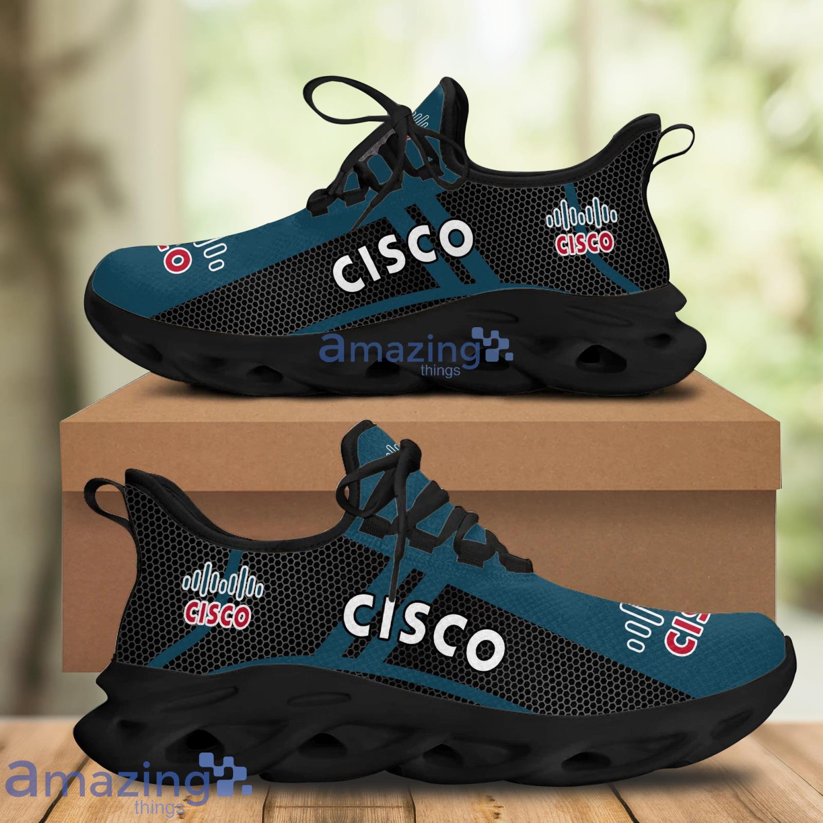 Cisco Striped Style Running Sneakers Max Soul Shoes For Men And Women Product Photo 1