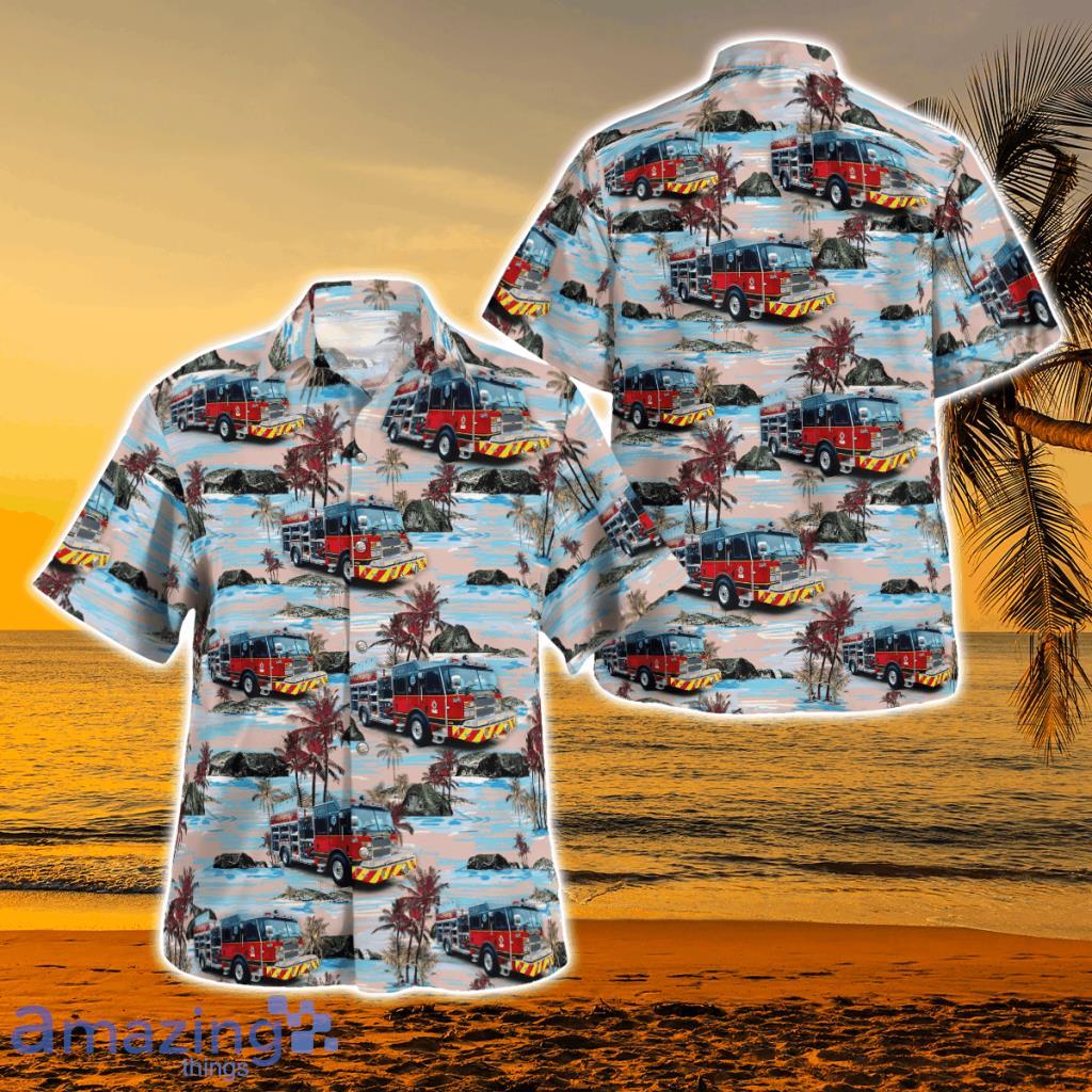 City Of Tallahassee Fire Department, Tallahassee, Florida Hawaiian Shirt - City Of Tallahassee Fire Department, Tallahassee, Florida Hawaiian Shirt