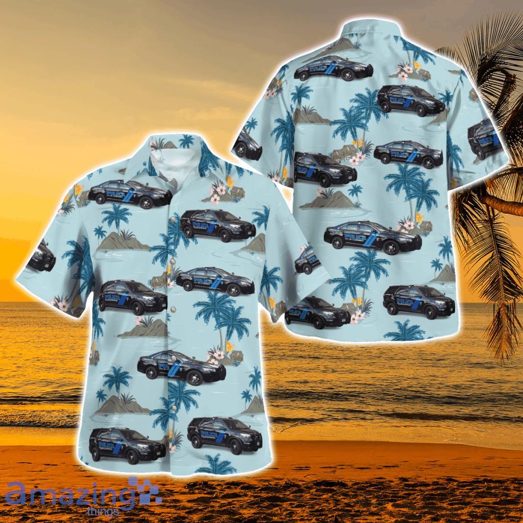 Claremont Police Department, Claremont, California Hawaiian Shirt - Claremont Police Department, Claremont, California Hawaiian Shirt