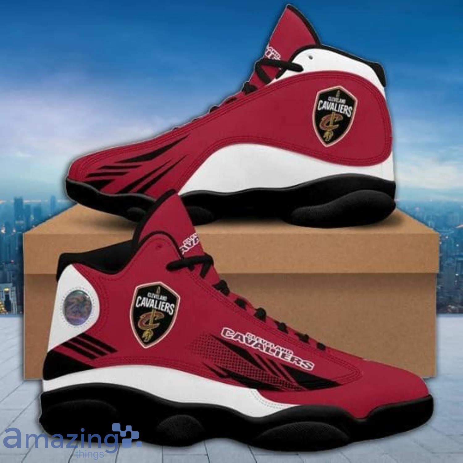 Cleveland Cavaliers Nba AOP Print Air Jordan 13 Shoes Gift For Men