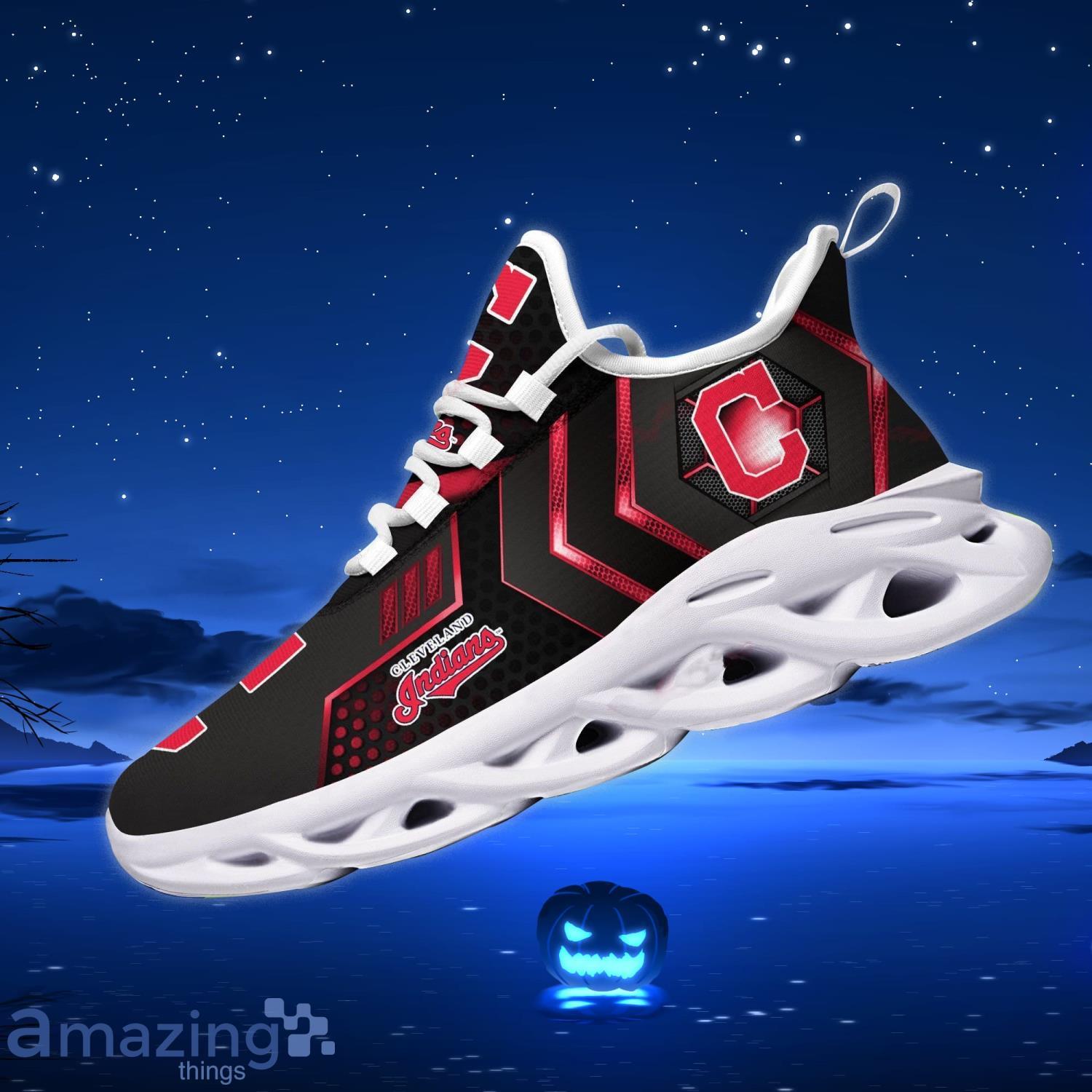 Cleveland Indians MLB Sport Fans Sneakers Men And Women Max Soul Shoes Product Photo 1
