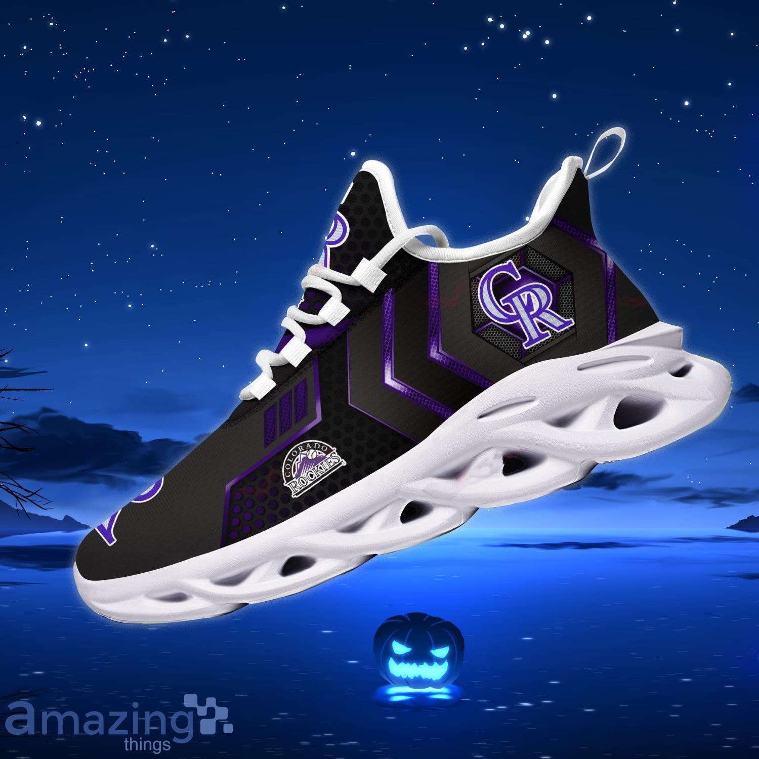 Colorado Rockies MLB Sport Fans Sneakers Men And Women Max Soul Shoes