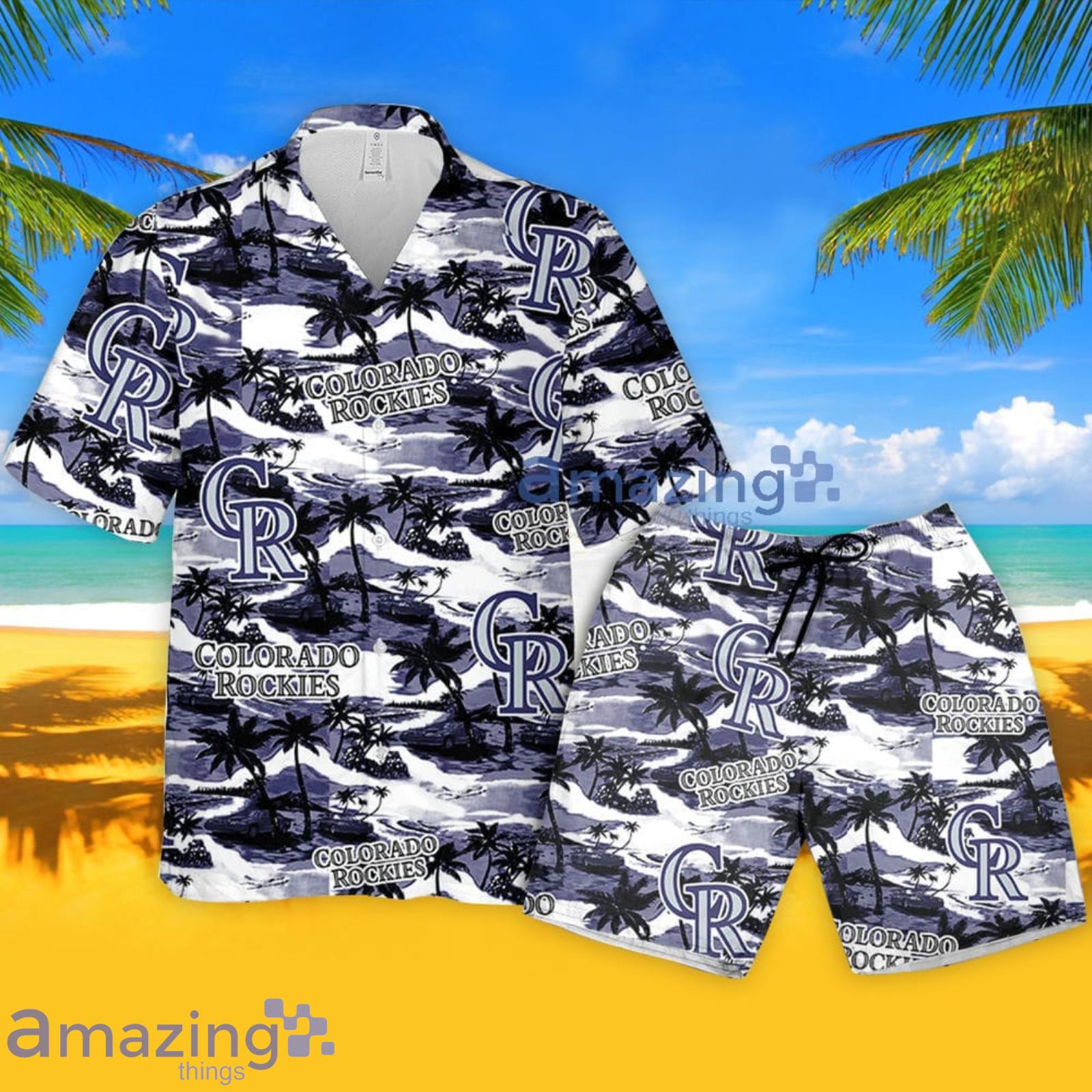 Colorado rockies hawaiian shirt - Gem