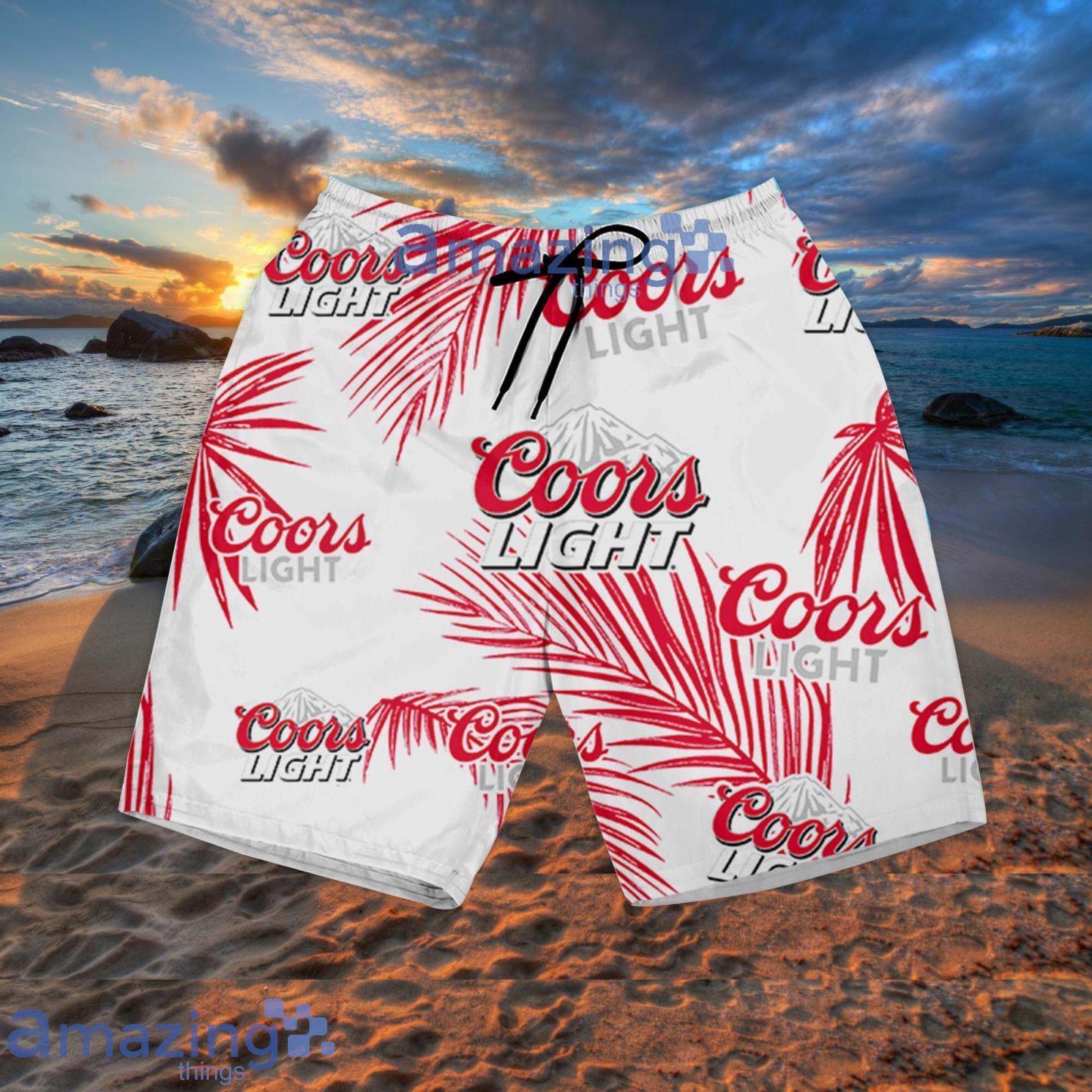 Coors Light Hawaiian Shirt Tropical Beach Gift For Beer Lovers