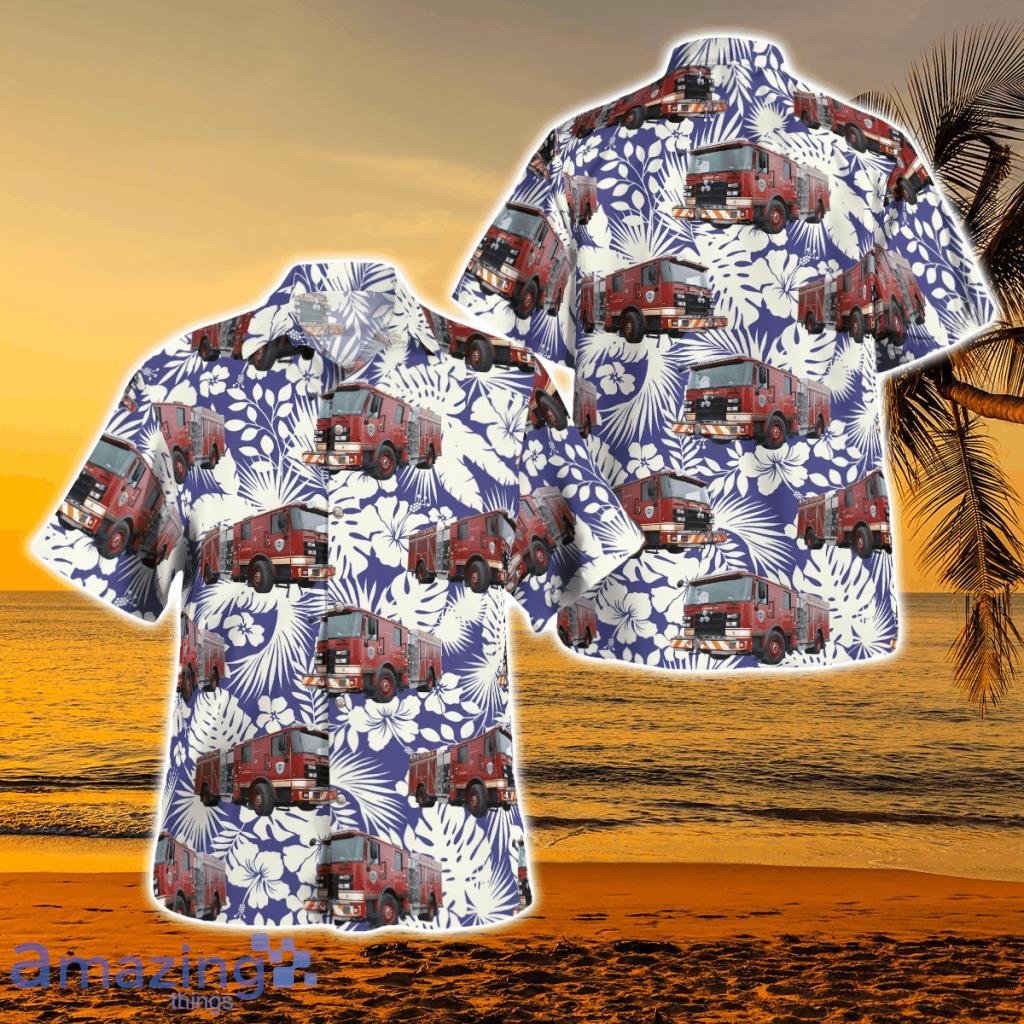 Corning Fire Department, New York Hawaiian Shirt - Corning Fire Department, New York Hawaiian Shirt