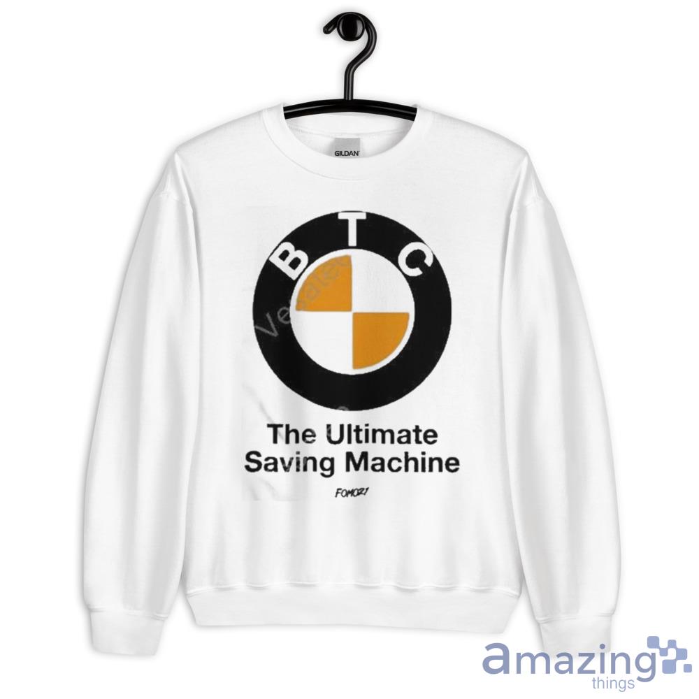 Cory Klippsten Wearing Btc The Ultimate Saving Machine Bitcoin Shirt For Men And Women image Cory Klippsten Wearing Btc The Ultimate Saving Machine Bitcoin Shirt For Men And Women - Unisex Heavy Blend Crewneck Sweatshirt