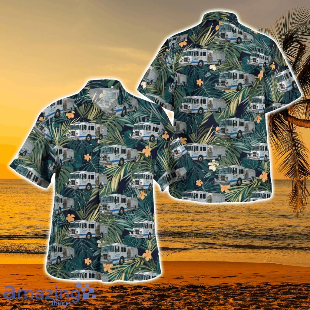 Cossayuna Volunteer Fire Department, New York Hawaiian Shirt - Cossayuna Volunteer Fire Department, New York Hawaiian Shirt