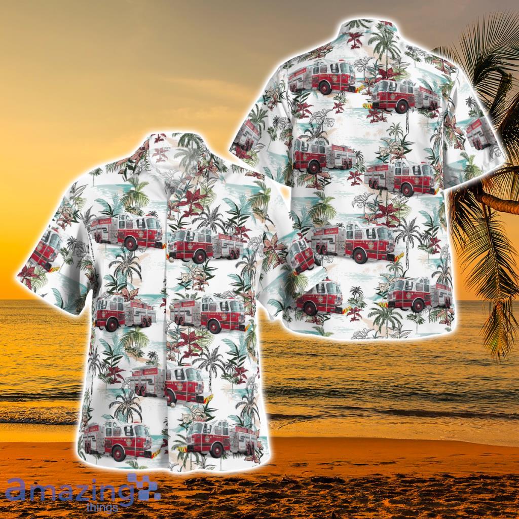Crittenden Vol. Fire Dept., Crittenden, New York Hawaiian Shirt - Crittenden Vol. Fire Dept., Crittenden, New York Hawaiian Shirt