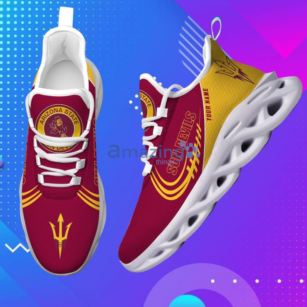 Custom Name Arizona State Sun Devils Personalized Max Soul Shoes For Men And Women image Custom Name Arizona State Sun Devils-Personalized Max Soul Shoes For Men And Women - 4