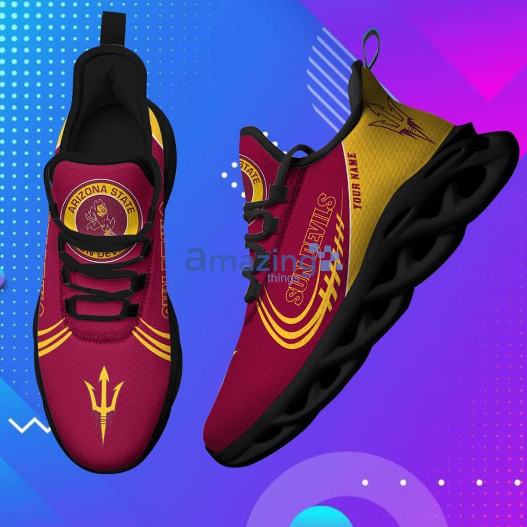 Custom Name Arizona State Sun Devils-Personalized Max Soul Shoes For Men And Women - 3