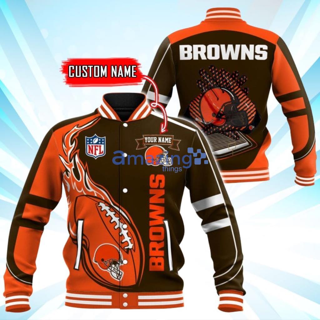Cleveland Browns Fleece 3D Hoodie All Over Print Unique Cleveland