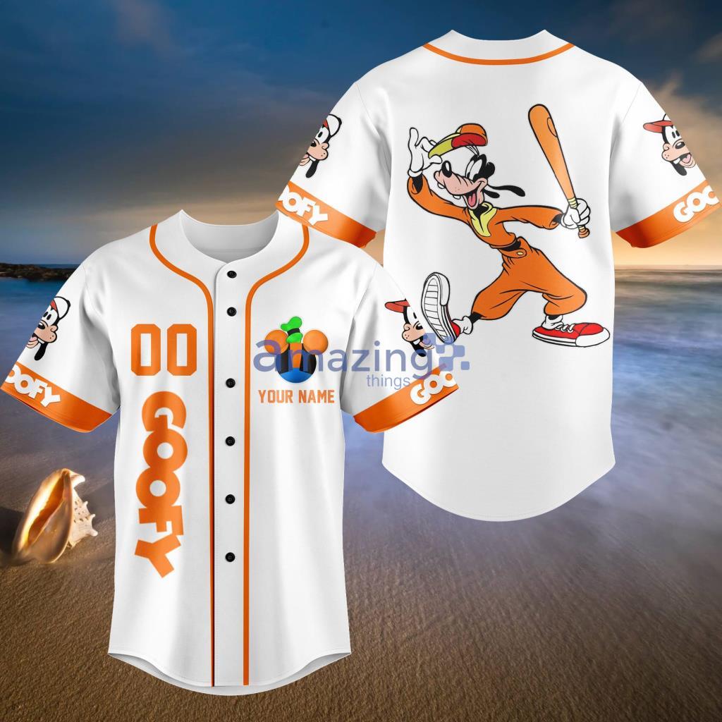 Mickey Classic Group Funny Custom Name Baseball Jersey Disney Men