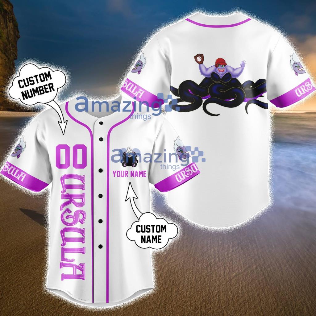 Custom Logo Name Number White Baseball Jersey