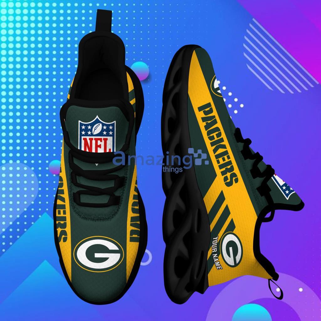 Custom Name  Green Bayackers Personalized Max Soul Shoes For Men And Women - 5