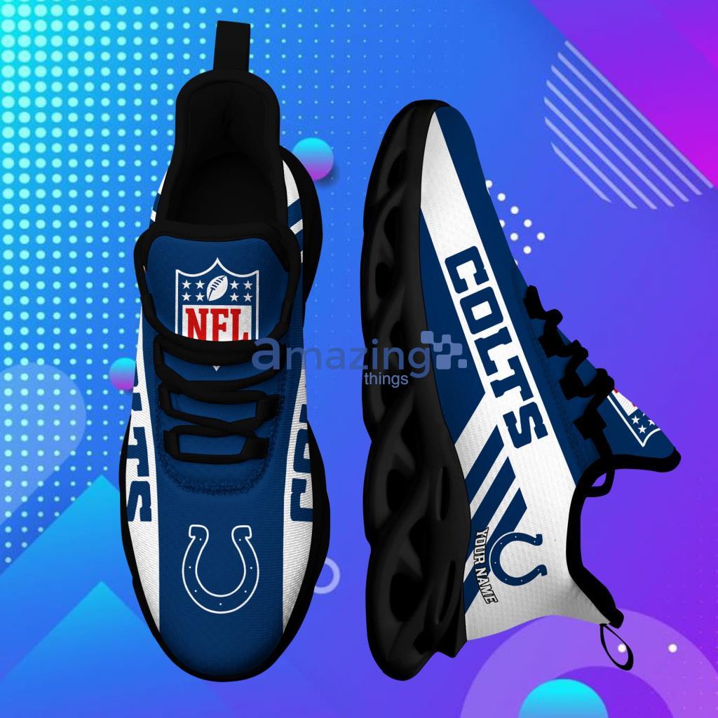 Custom Name  Indianapos Colts Personalized Max Soul Shoes For Men And Women - 5