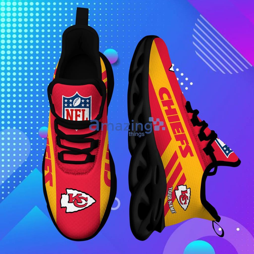 Custom Name Kansas CitChiefs Personalized Max Soul Shoes For Men And Women - 5