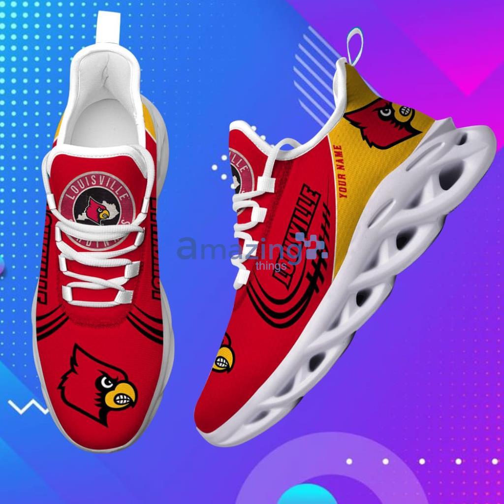Louisville cardinals personalized max soul shoes Max Soul Shoes in