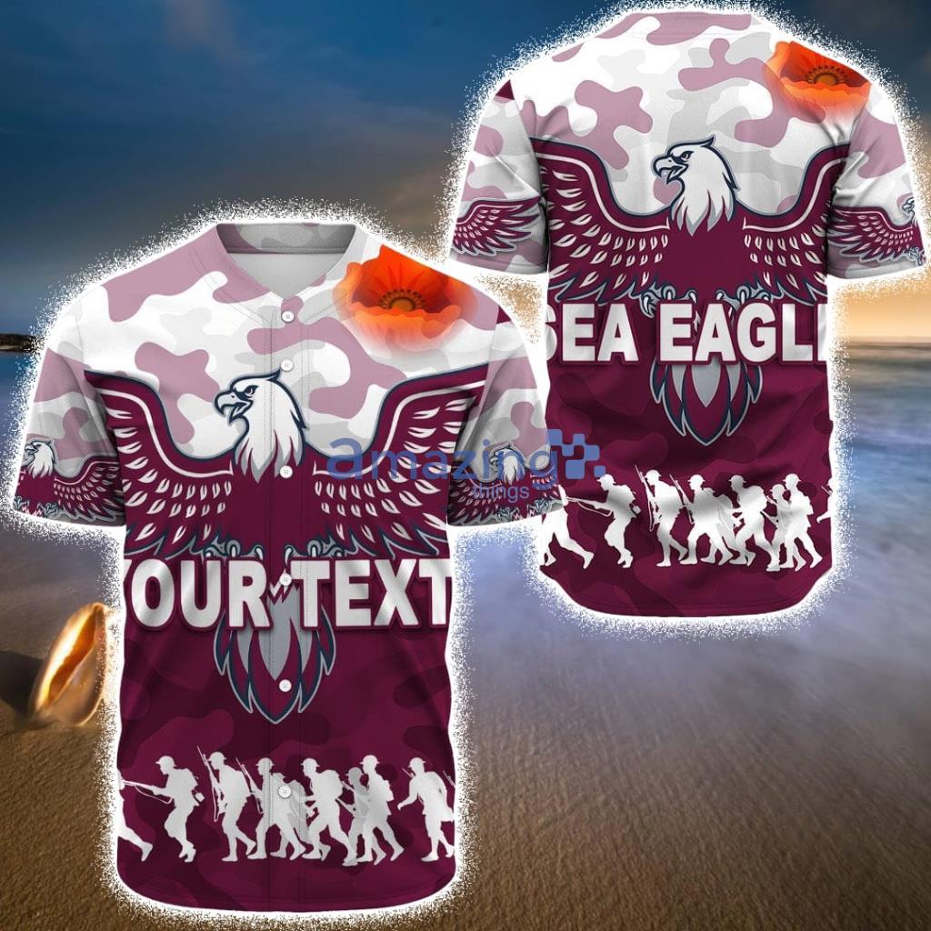 Manly-Warringah Sea Eagles Simple - Rugby Team Baseball