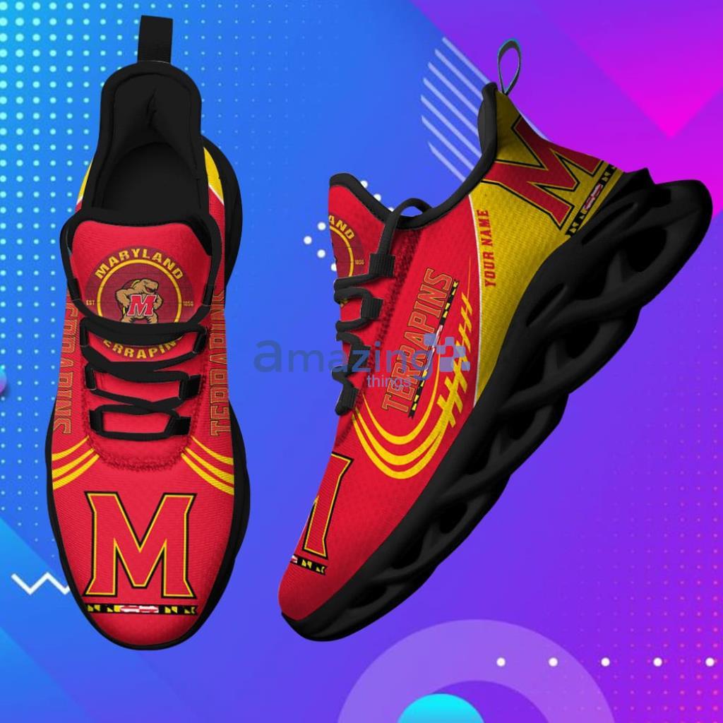Custom Name Maryland Terrapins-Personalized Max Soul Shoes For Men And Women - 3